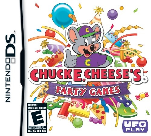 Chuck E. Cheese's Party Games box art