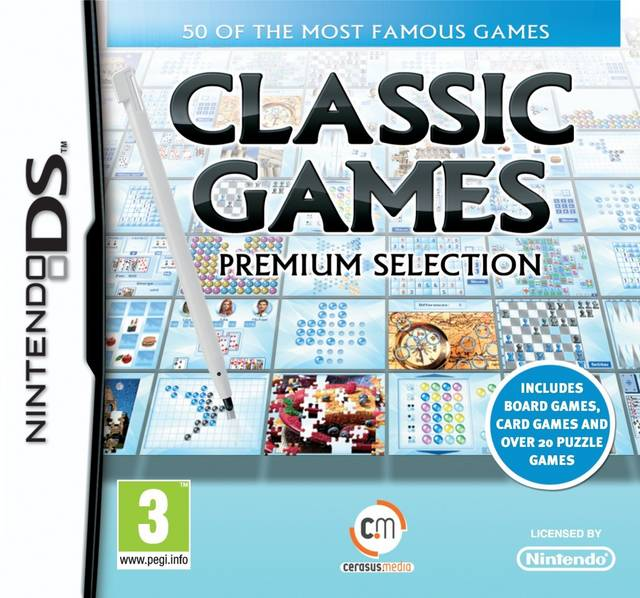 Classic Games - The Premium Selection box art