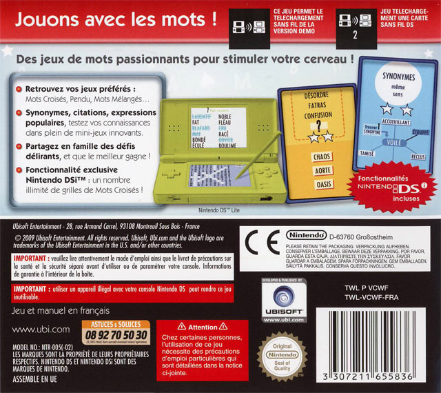 Classic Word Games — box-2D-back (FR)