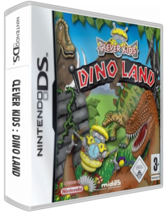 Clever Kids - Dino Land — box-3D (EU)