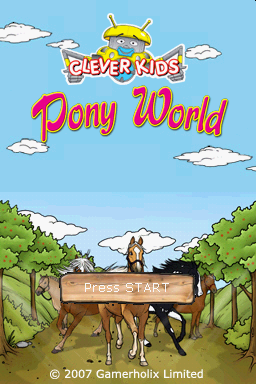 Clever Kids - Pony World — sstitle (WOR)
