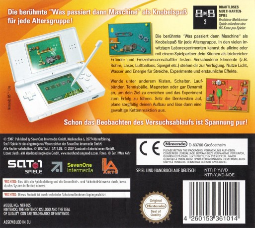 Clever! - Das Spiel, das Wissen Schafft — box-2D-back (DE)