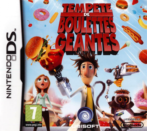 Tempête De Boulettes Géantes — box-2D (FR)