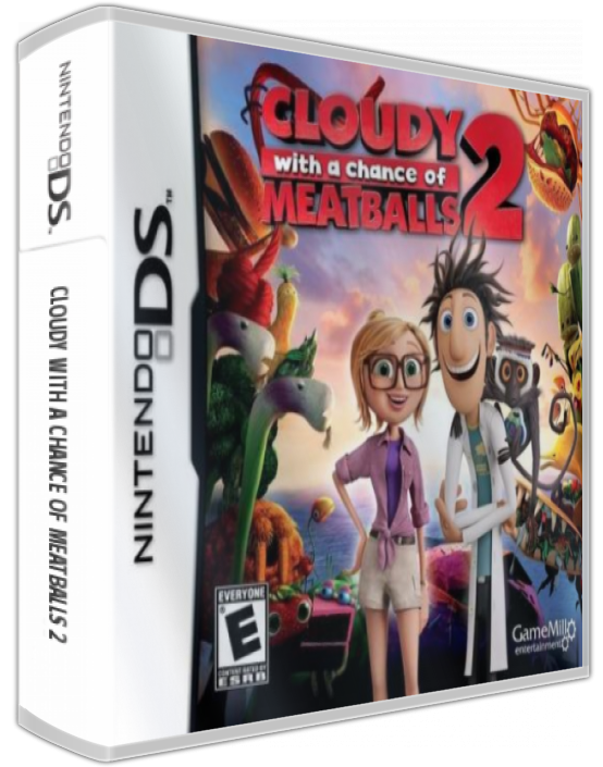 Cloudy With A Chance Of Meatballs 2 — box-3D (US)