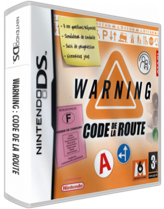 Warning - Code De La Route — box-3D (EU)
