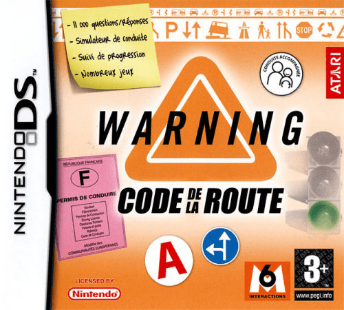 Warning - Code De La Route box art