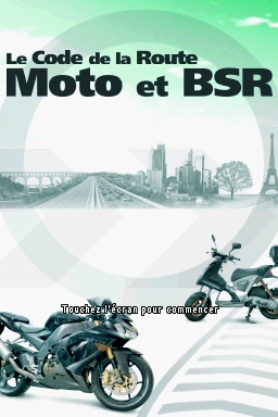 Code De La Route - Moto Et Bsr, Le — sstitle (WOR)