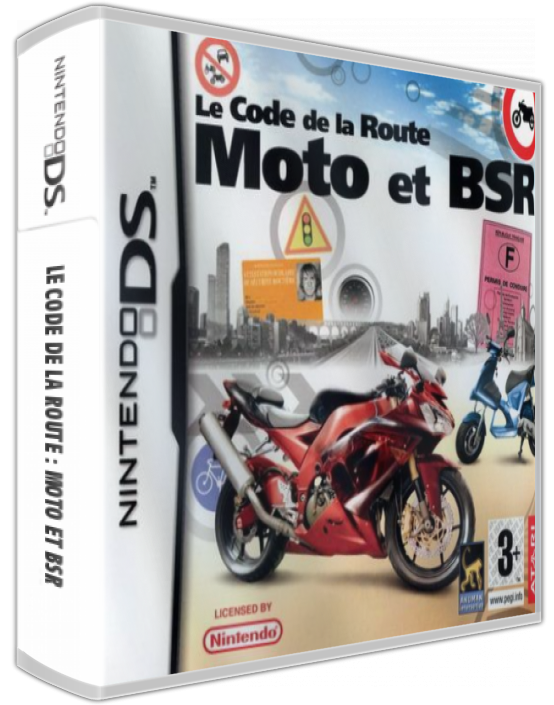 Code De La Route - Moto Et Bsr, Le — box-3D (FR)