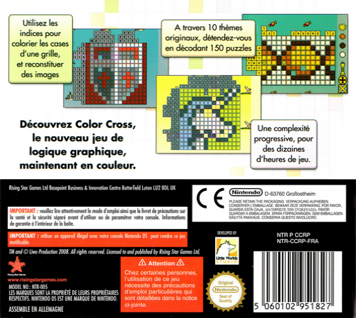 Color Cross — box-2D-back (EU)