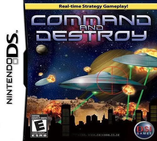 Command And Destroy box art
