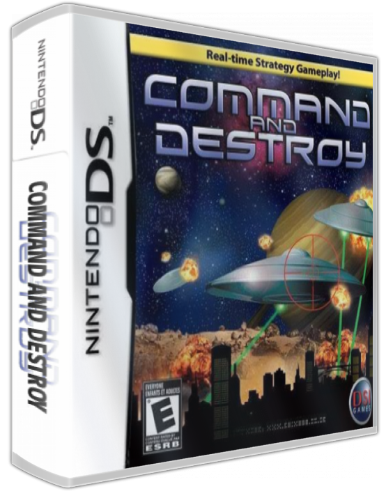Command And Destroy — box-3D (US)