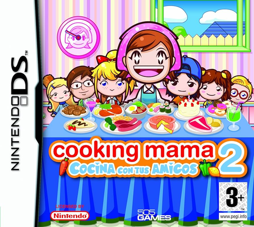 Cooking Mama 2 - Dinner With Friends — box-2D (SP)