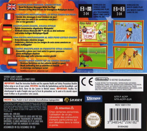 Crash Boom Bang ! — box-2D-back (EU)