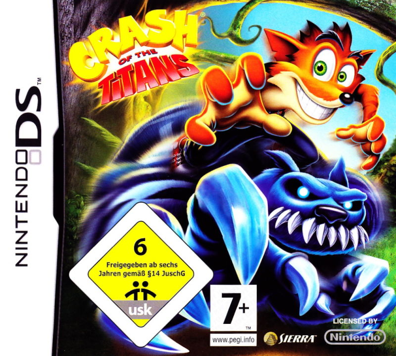 Crash Of The Titans box art
