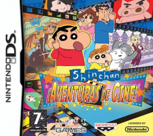 Shin Chan - Aventuras De Cine! — box-2D (SP)