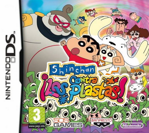 Shin Chan Contra Los Plastas! — box-2D (SP)