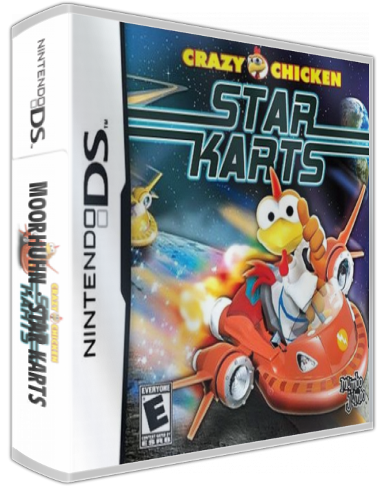 Moorhuhn - Star Karts — box-3D (US)