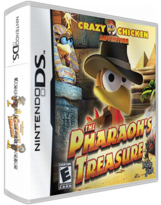 Moorhuhn Adventure - The Pharaoh's Treasure — box-3D (US)