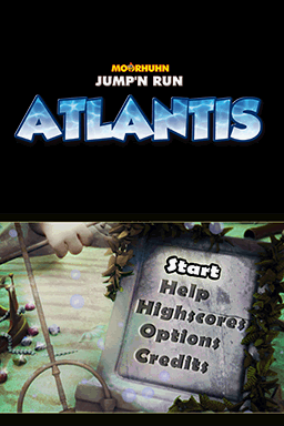 Moorhuhn Jump'n Run - Atlantis — sstitle (WOR)