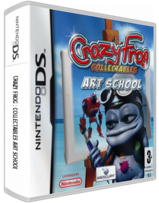 Crazy Frog - Collectables Art School — box-3D (EU)