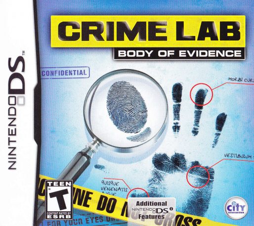 Crime Lab - Body of Evidence box art