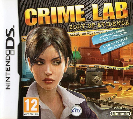 Crime Lab - Body of Evidence — box-2D (UK)