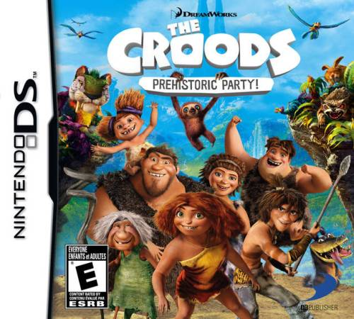 Croods - Fête Préhistorique, Les box art