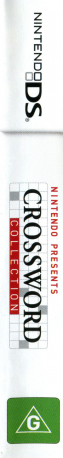 Nintendo Presents - Crossword Collection — box-2D-side (AU)