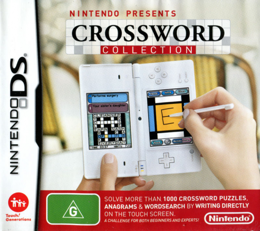Nintendo Presents - Crossword Collection — box-2D (AU)