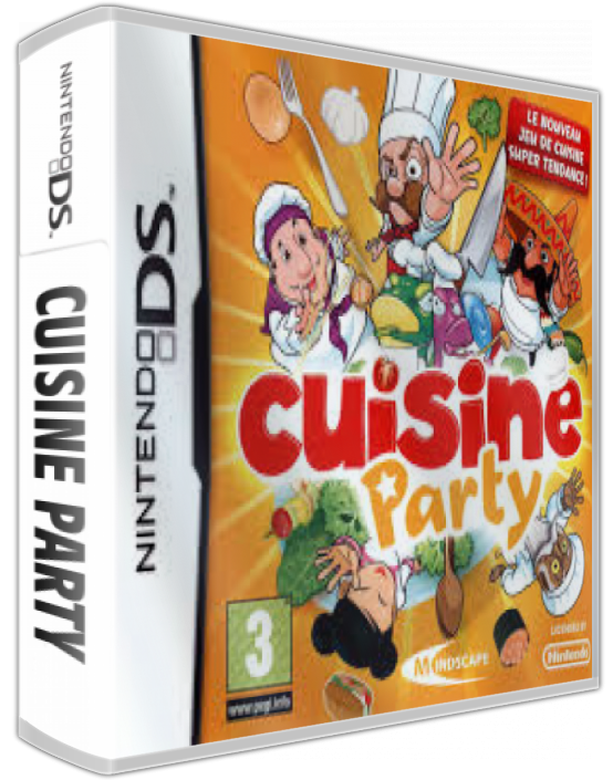 Cuisine Party — box-3D (EU)