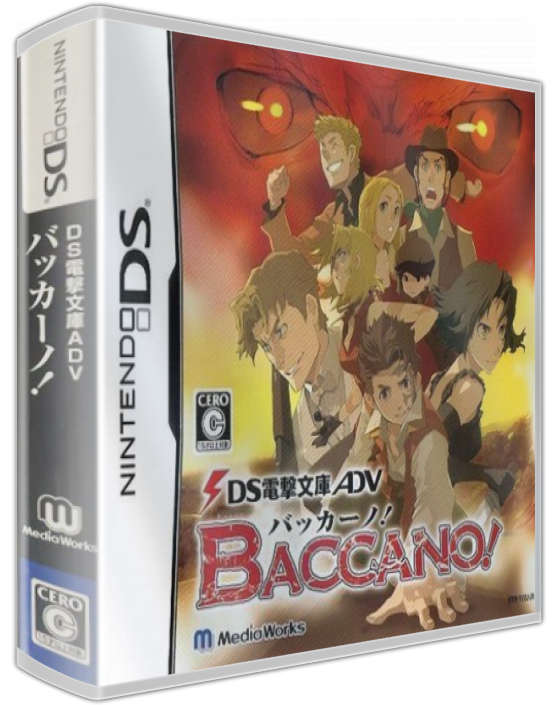 Ds Dengeki Bunko Adv - Baccano! — box-3D (JP)