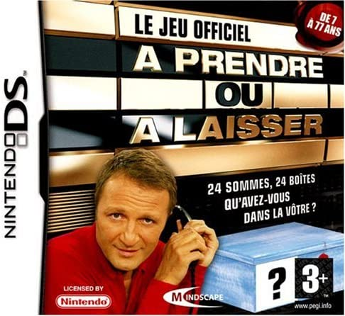 Deal Or No Deal - The Official Nintendo Ds Game — box-2D (FR)