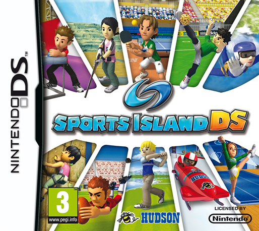 Sports Island Ds — box-2D (EU)
