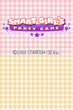 Smart Girl's Party Game — sstitle (WOR)