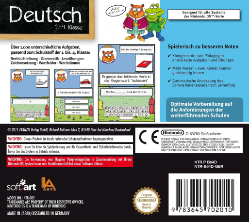 Deutsch 1.-4. Klasse 2012 — box-2D-back (DE)