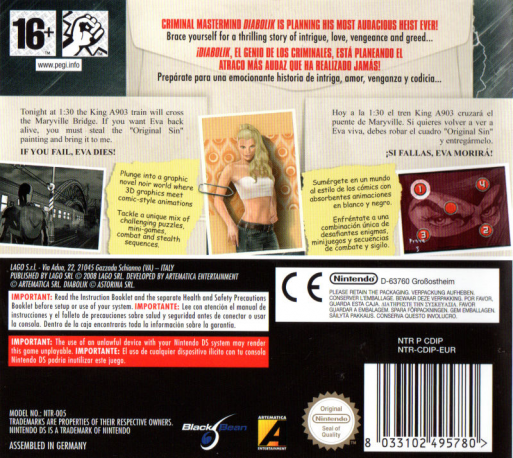 Diabolik - The Original Sin — box-2D-back (EU)