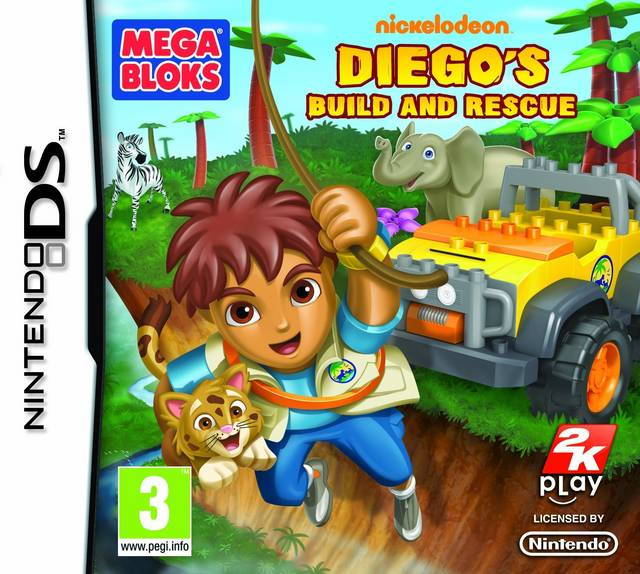 Go Diego ! Mission Construction box art