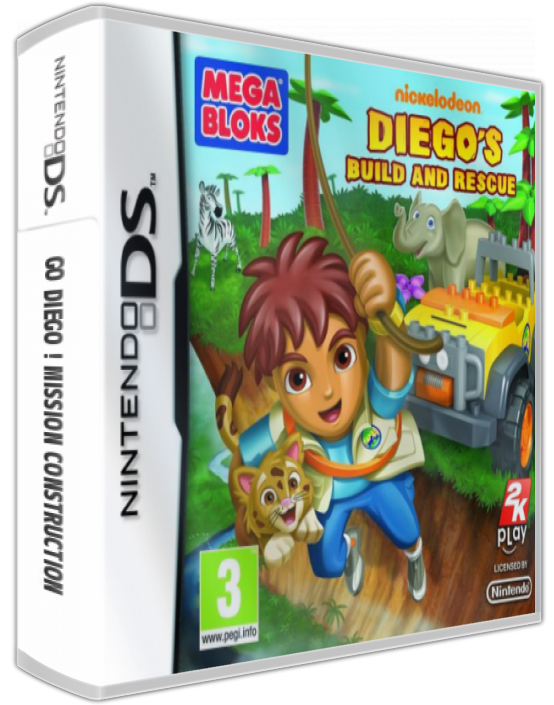 Go Diego ! Mission Construction — box-3D (EU)