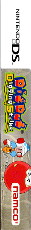 Dig Dug - Digging Strike — box-2D-side (US)