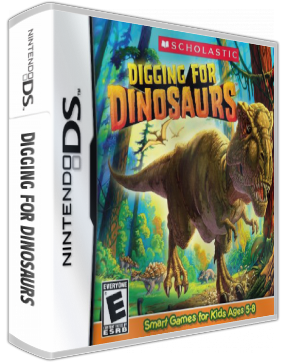 Digging For Dinosaurs — box-3D (US)
