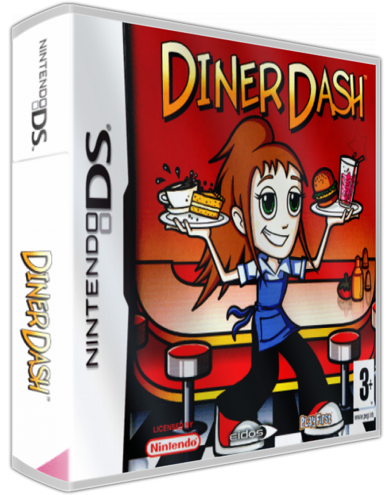 Diner Dash — box-3D (EU)