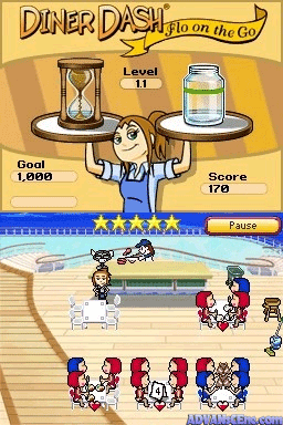 Diner Dash - Flo On The Go — ss (WOR)