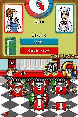 Diner Dash - Sizzle And Serve — ss (WOR)