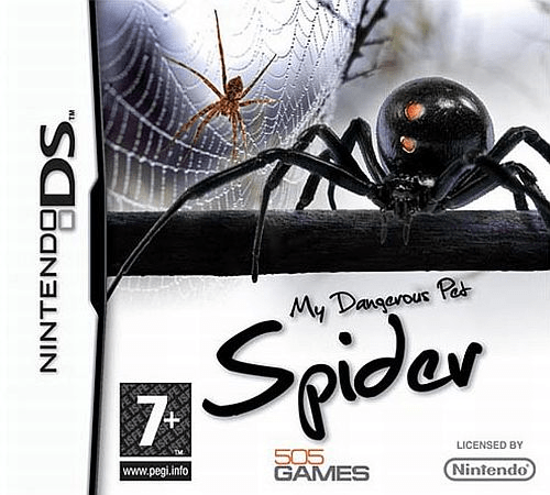 My Dangerous Pet - Spider — box-2D (EU)