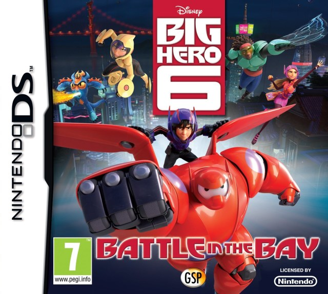 Disney Big Hero 6 - Battle In The Bay — box-2D (EU)