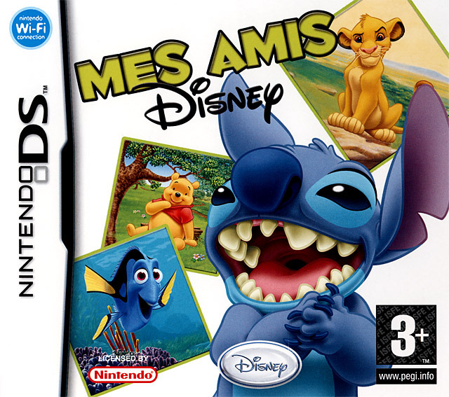 Mes Amis Disney — box-2D (FR)