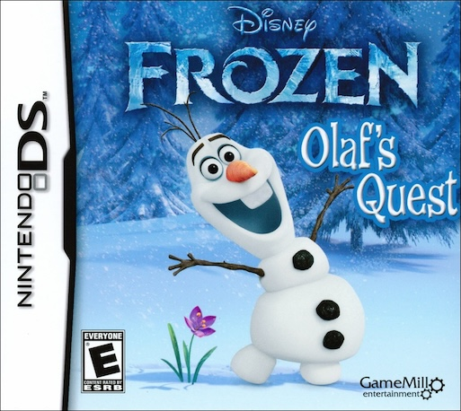 Reine Des Neiges - La Quête D'olaf, La box art