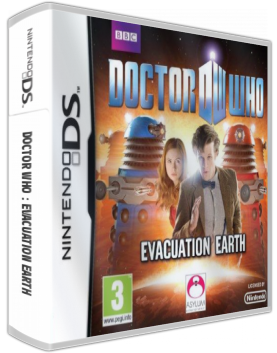 Doctor Who - Evacuation Earth — box-3D (EU)