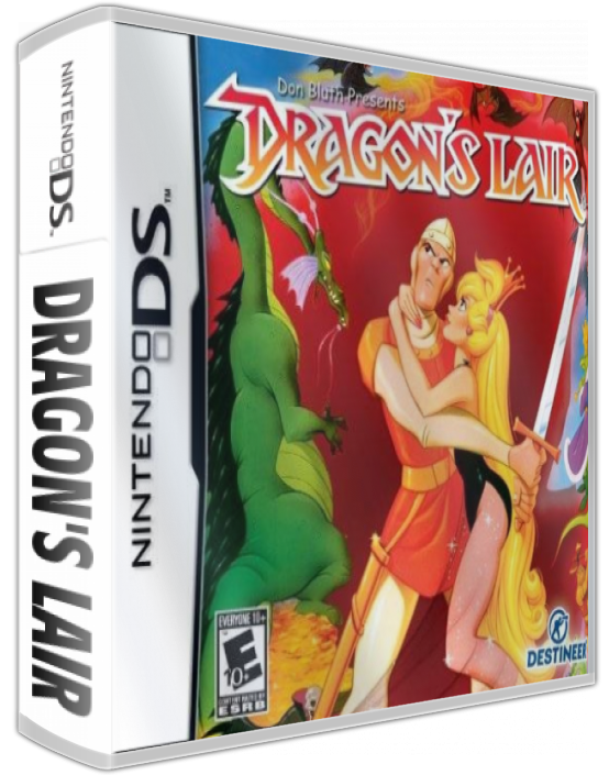 Dragon's Lair — box-3D (US)