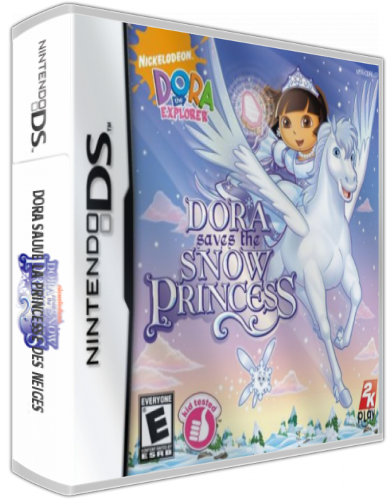 Dora Sauve La Princesse Des Neiges — box-3D (US)